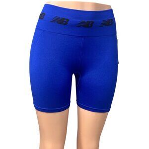 New Balance Women's Yoga Shorts, Royal Blue, Sz. S